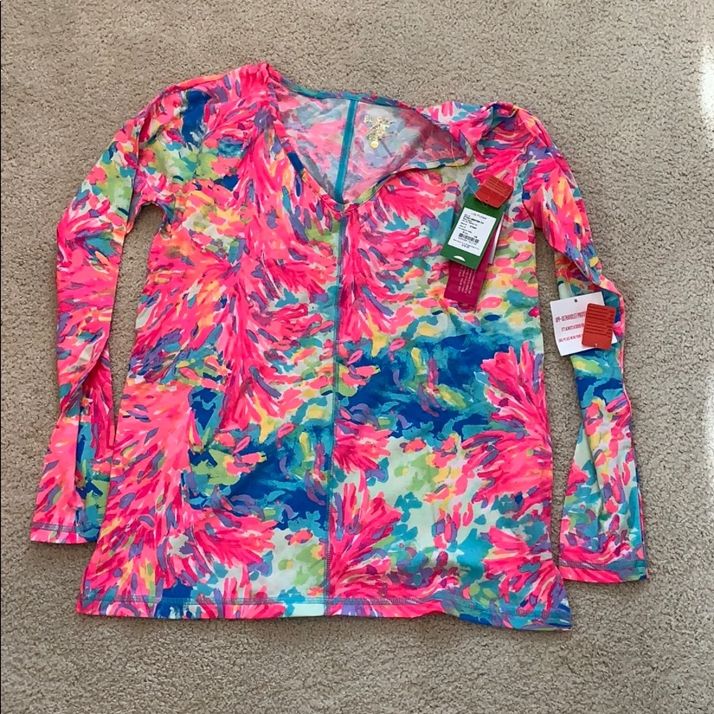 Lily Pulitzer Luxe Performance shirt